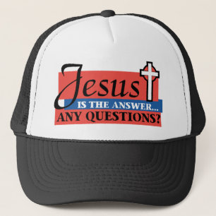 Gorra De Camionero Jesús es la respuesta