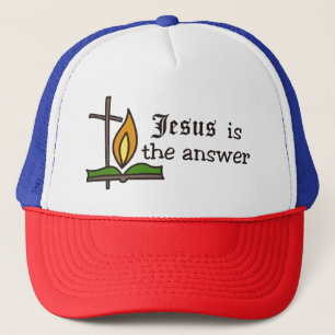 Gorra De Camionero Jesús Es La Respuesta