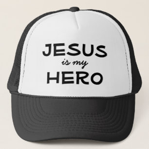 Gorra De Camionero Jesús es mi casquillo del héroe