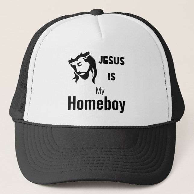 Gorra De Camionero Jesús Es Mi Cita Graciosa (Anverso)