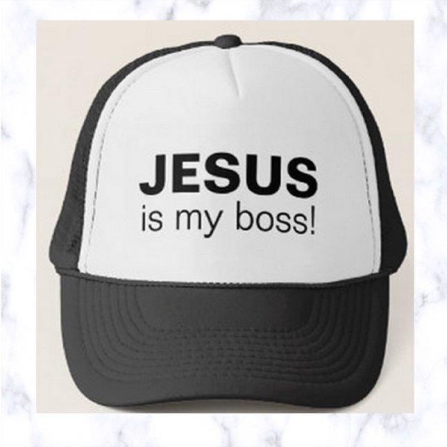 Gorra De Camionero Jesús es mi jefe (Subido por el creador)