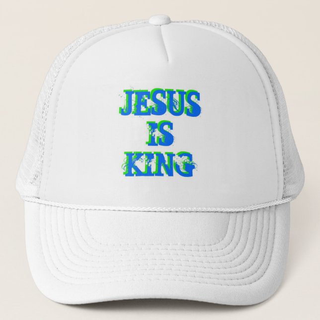 Gorra De Camionero Jesús es rey (Anverso)