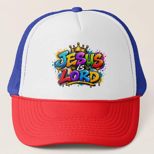 Gorra De Camionero Jesús es Señor (Anverso)