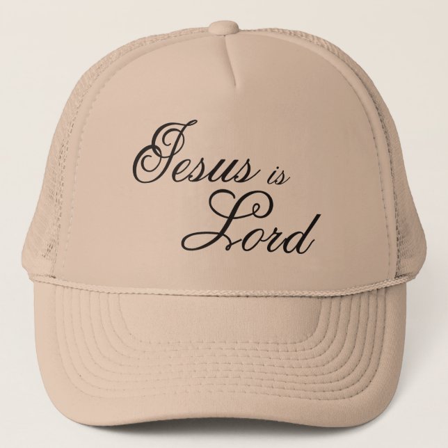 Gorra De Camionero Jesús es señor Cap Hat (Anverso)