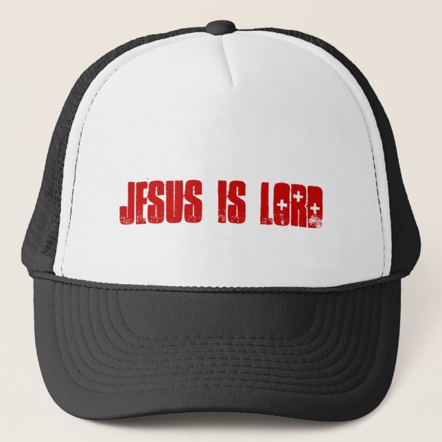 Gorra De Camionero Jesús es señor HAT (Anverso)