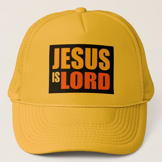 Gorra De Camionero Jesús es señor YO (Anverso)