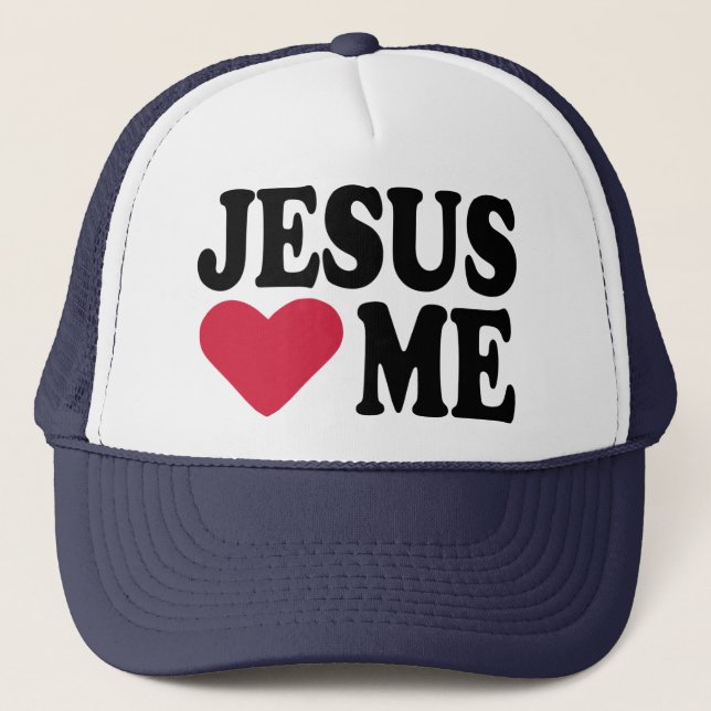 Gorra De Camionero Jesús me ama (Anverso)