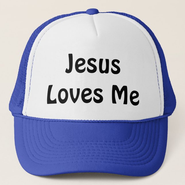 Gorra De Camionero Jesús me ama (Anverso)