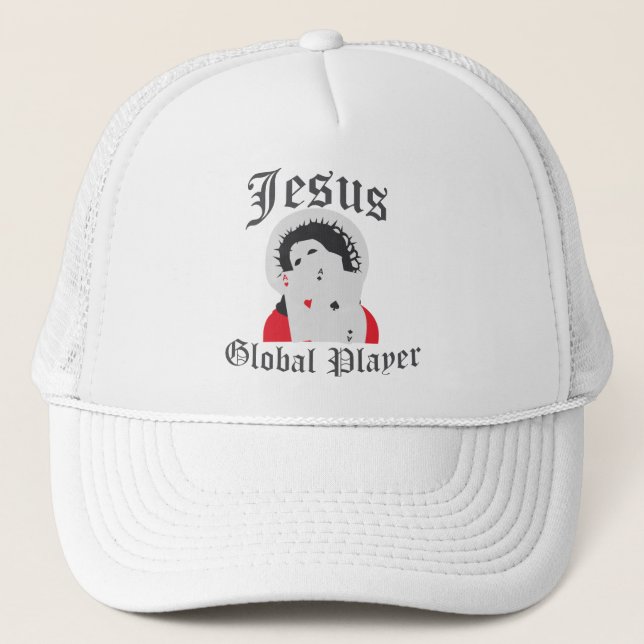 Gorra De Camionero Jesús Player Global (Anverso)