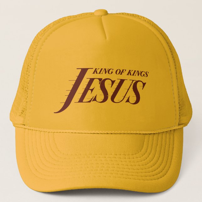 Gorra De Camionero Jesús Rey de Reyes (Anverso)