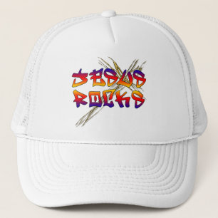 Gorra De Camionero Jesus Rocks Christian