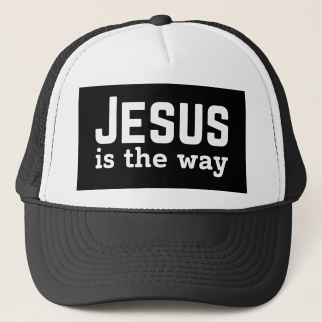 Gorra De Camionero Jesus Saves (Anverso)
