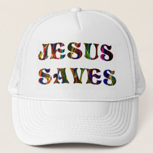 GORRA DE CAMIONERO JESUS SAVES