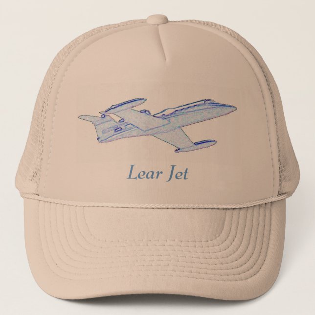 Gorra De Camionero Jet de Lear (Anverso)