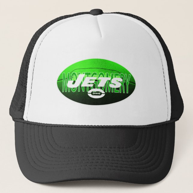 GORRA DE CAMIONERO JETS DE MONTGOMERY (Anverso)