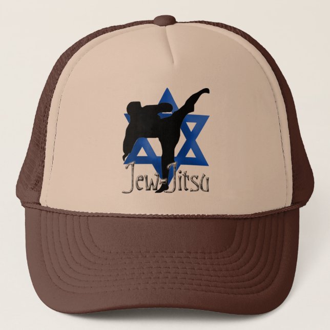 Gorra De Camionero Jew Jitsu (Anverso)