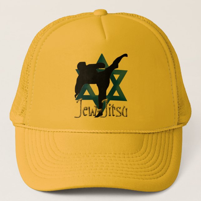 Gorra De Camionero Jew Jitsu (Anverso)