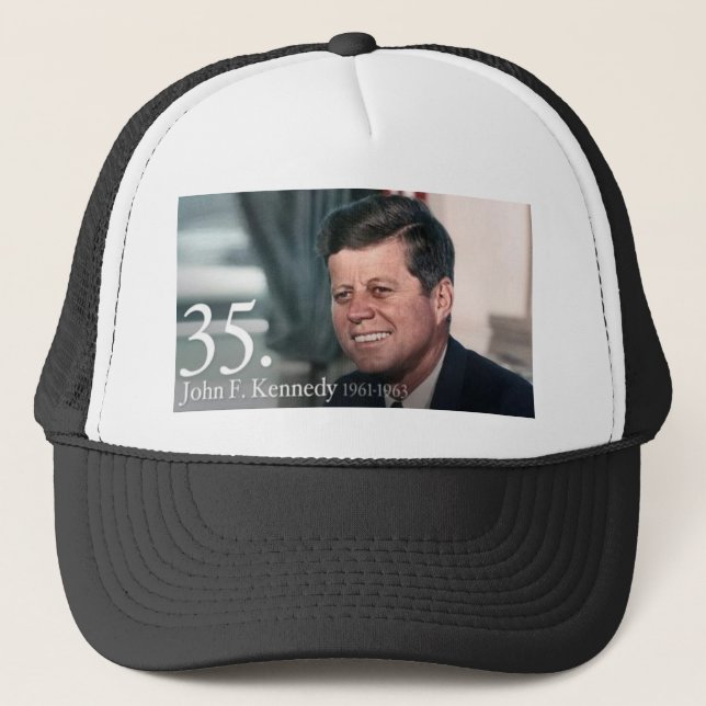 GORRA DE CAMIONERO JFK 35 (Anverso)