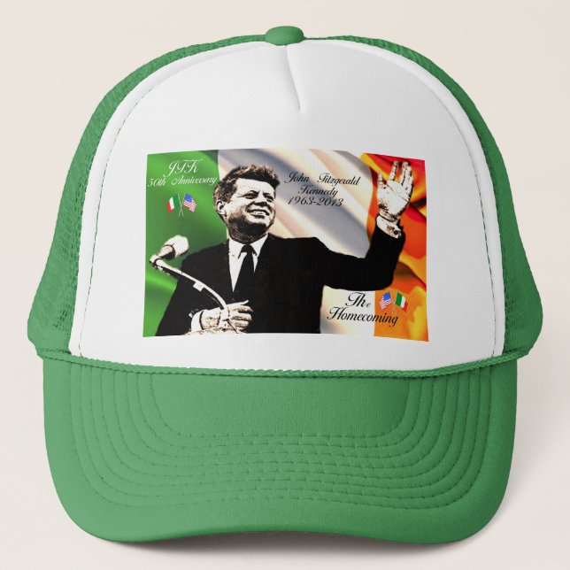 Gorra De Camionero JFK Trucker hat (Anverso)