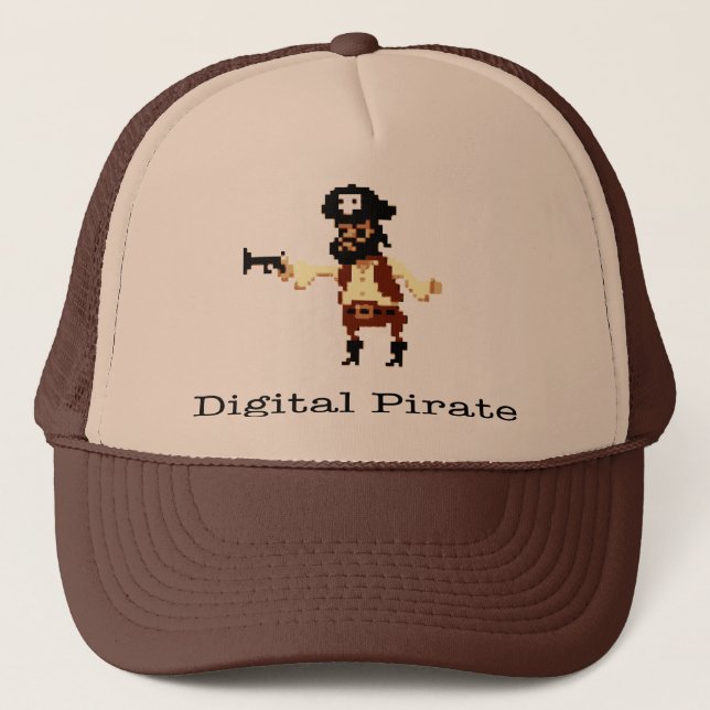 Gorra De Camionero JGD - Pirata de Digitaces (Anverso)