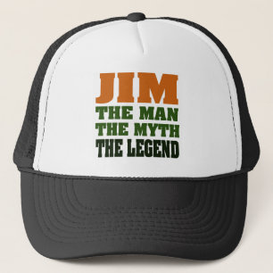 Gorra De Camionero ¡JIM - el hombre, el mito, la leyenda!