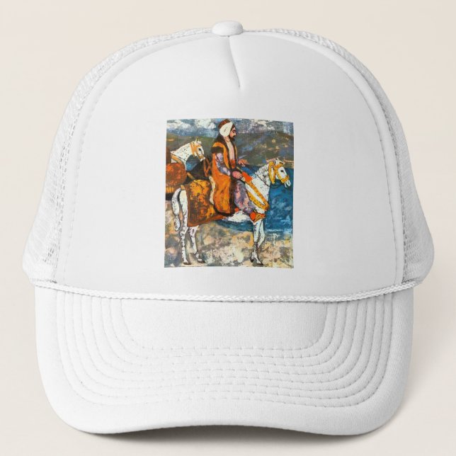 Gorra De Camionero Jinete Árabe (Anverso)