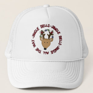 Gorra De Camionero Jingle Bells con renos camisetas y regalos