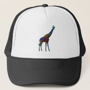 Gorra De Camionero Jirafa colorida