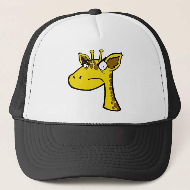 Gorra De Camionero Jirafa enojada (Anverso)