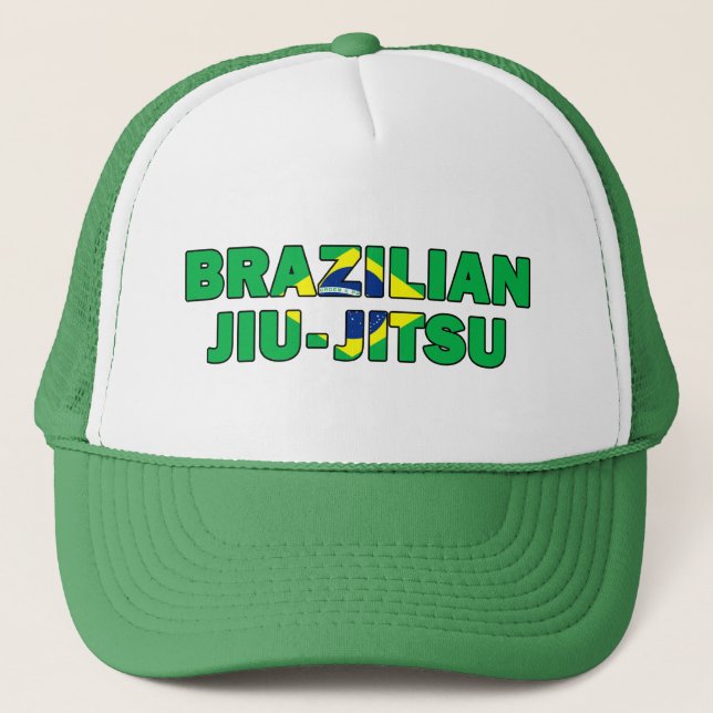 Gorra De Camionero Jiu Jitsu (Anverso)