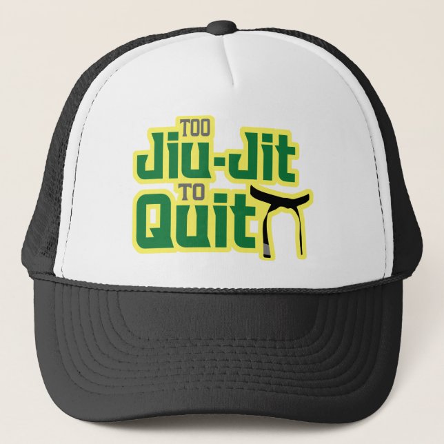 Gorra De Camionero Jiu-Jitsu (Anverso)