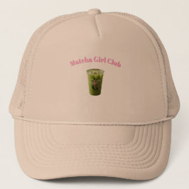 Gorra De Camionero JKG Matcha Girl Club