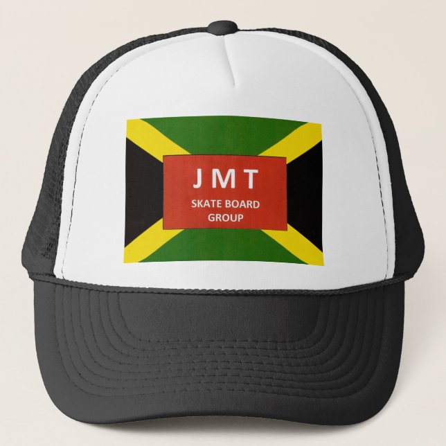 GORRA DE CAMIONERO JMT SKATEBOARD GROUP MERCH (Anverso)