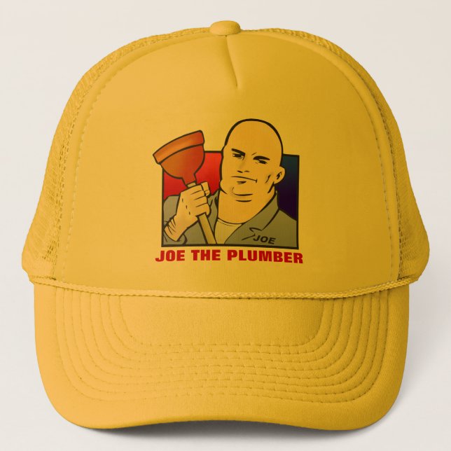 GORRA DE CAMIONERO JOE EL FONTANERO (Anverso)