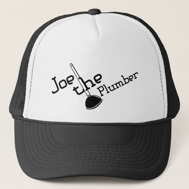 Gorra De Camionero Joe el fontanero (Anverso)