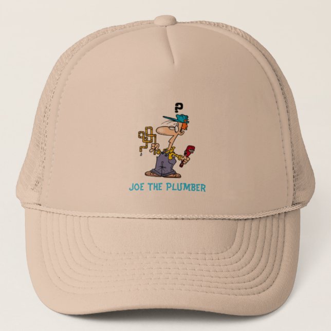 Gorra De Camionero Joe el fontanero (Anverso)