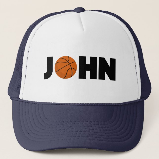 Gorra De Camionero John Basketball Trucker Hat (Anverso)