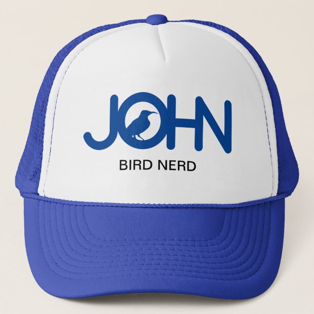 Gorra De Camionero John Bird Nerd (Anverso)