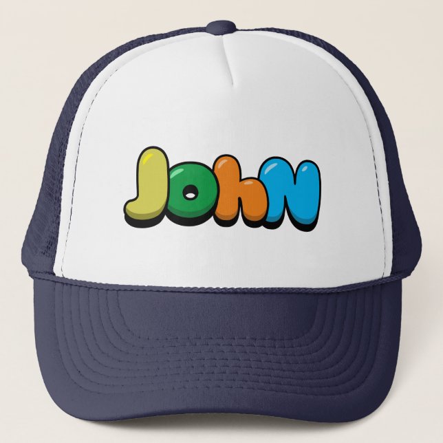 Gorra De Camionero John Trucker Hat (Anverso)