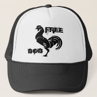 Gorra De Camionero johnny_automatic_rooster_silhouette, LIBRE,