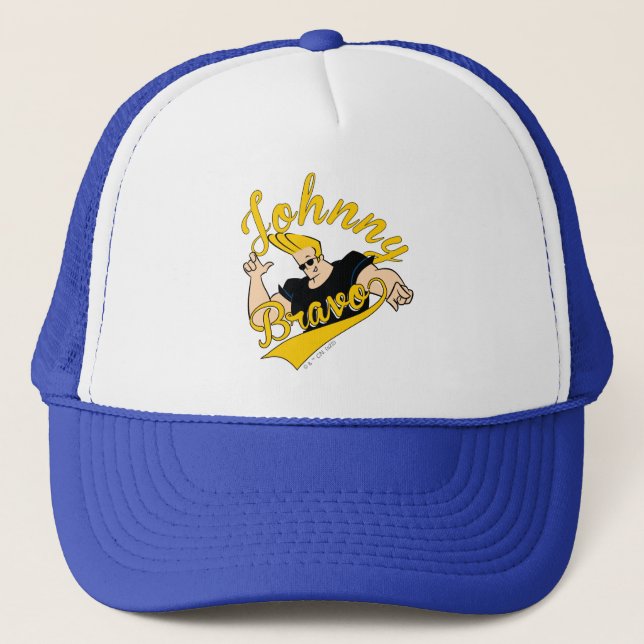 Gorra De Camionero Johnny Bravo Athletic Graphic (Anverso)