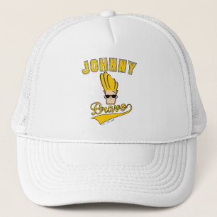 Gorra De Camionero Johnny Bravo Collegiate Gráfico