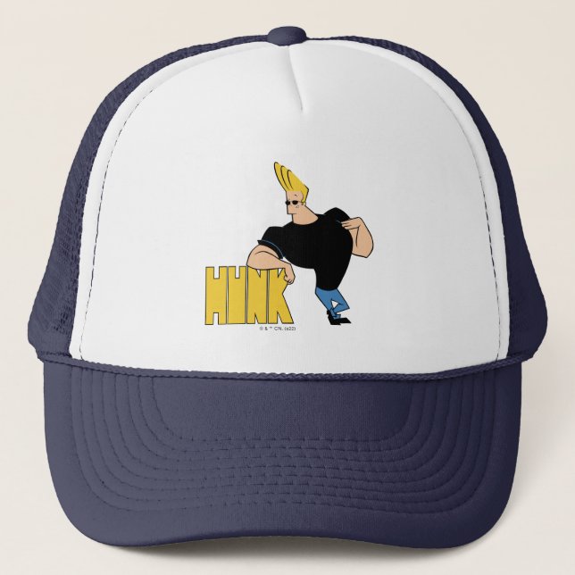 Gorra De Camionero Johnny Bravo - Hunk (Anverso)