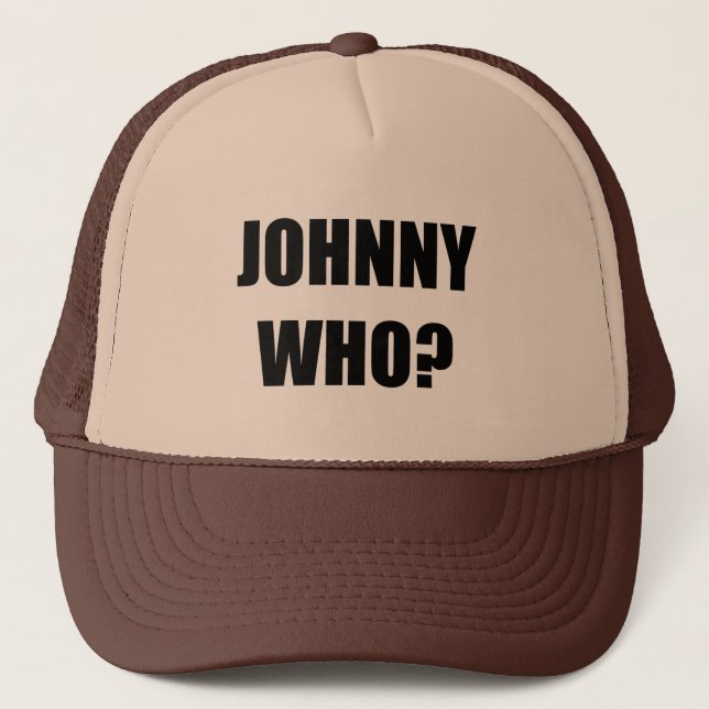 Gorra De Camionero Johnny que (Anverso)
