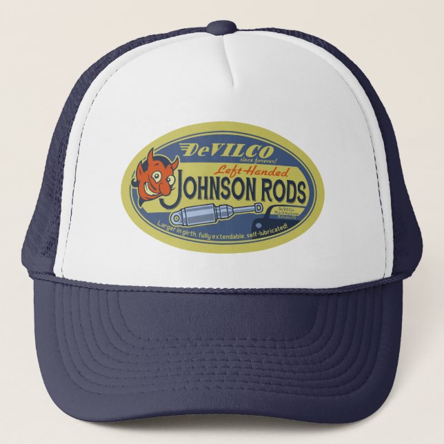 Gorra De Camionero Johnson Rods L. (Anverso)
