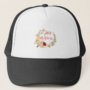 Gorra De Camionero Joie de Vivre French Saying