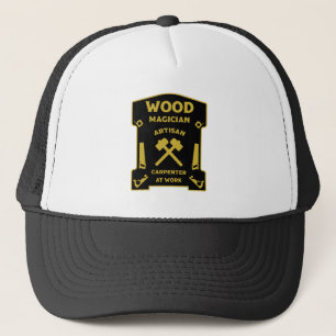 Gorra De Camionero Joiner Y Carpintero De Madera