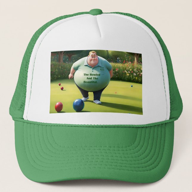 Gorra De Camionero Jolly Lawn Bowler Man, (Anverso)