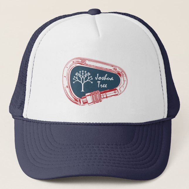 Gorra De Camionero Joshua Tree Climbing Carabiner (Anverso)
