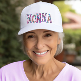 Gorra De Camionero Joyas de joyas de colores Nonna Abuela italiana